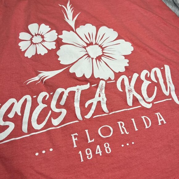 Southern Spirit Coral Siesta Key Tank Top Racerback Size XS - Picture 5 of 6